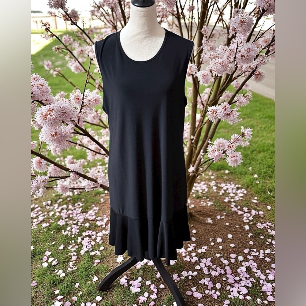 Nik and Nash Black Polyester Blend Dress